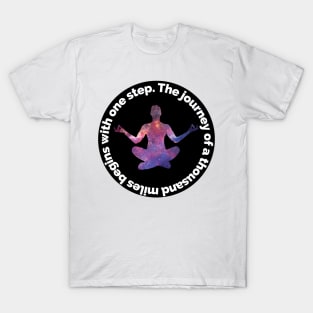 Inspirational Phrase - Lao Tzu T-Shirt